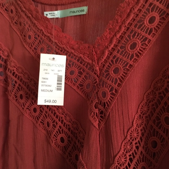 Maurice. Dress.  Burnt orange - Picture 2 of 2